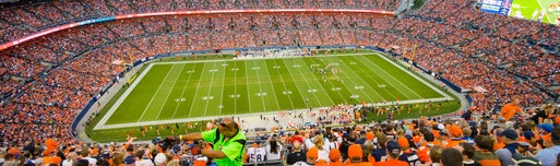 Seat view from Upper Level Sideline