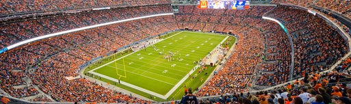 Seat view from Upper Level End Zone