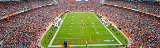 Seat view from Upper Level End Zone