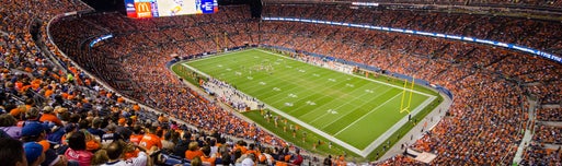 Seat view from Upper Level Corner