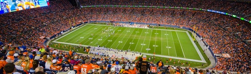 Seat view from Upper Level Sideline