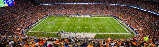 Seat view from Upper Level Sideline