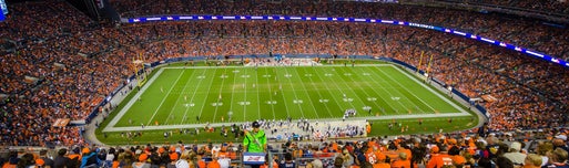 Seat view from Upper Level Sideline