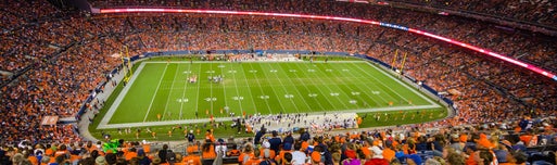 Seat view from Upper Level Sideline