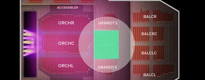 Seat view from Grand Tier