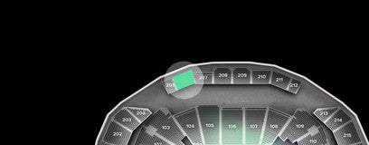 Seat view from Upper