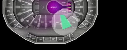Seat view from Lower