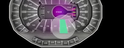 Seat view from Lower