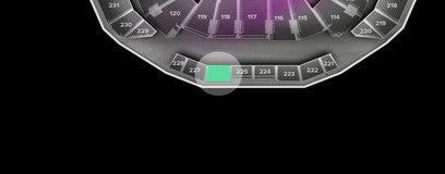 Seat view from Upper
