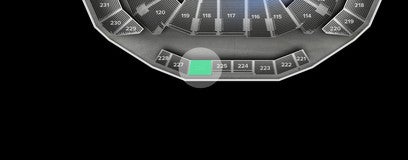 Seat view from Upper