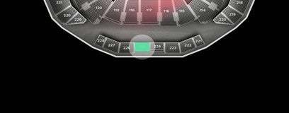 Seat view from Upper