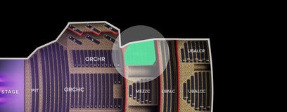 Seat view from Mezzanine