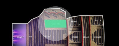 Seat view from Orchestra