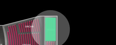 Seat view from Mezzanine