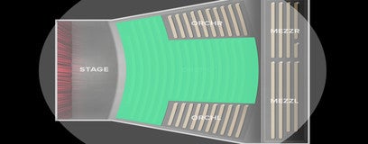 Seat view from Orchestra