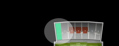 Seat view from Sideline