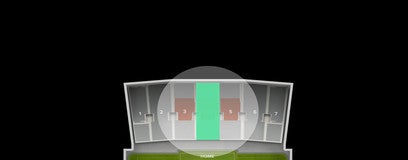 Seat view from Sideline