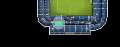 Seat view from Canoville