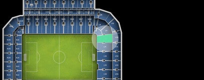 Seat view from Shortside Lower