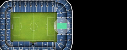 Seat view from Shortside Lower