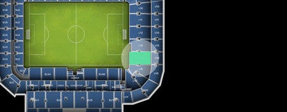 Seat view from Shortside Lower