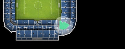 Seat view from Shortside Lower