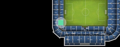Seat view from Shortside Lower