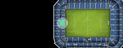 Seat view from Shortside Lower