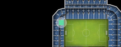 Seat view from Shortside Lower