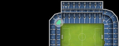 Seat view from Shortside Lower