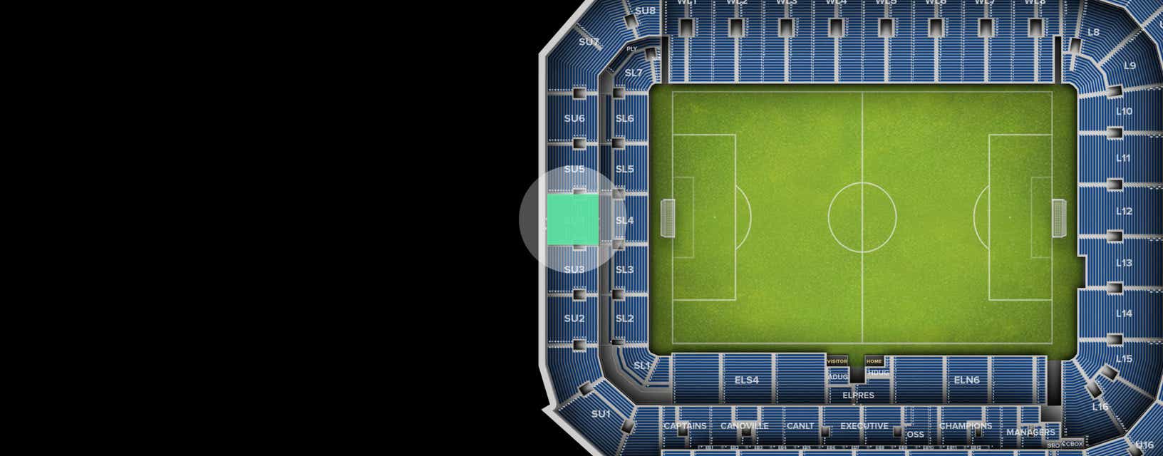 Seat view from Shortside Upper