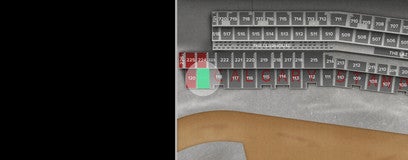 Seat view from South End