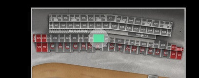 Seat view from Centre