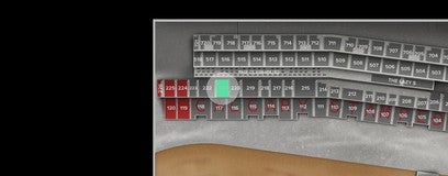 Seat view from South End