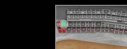 Seat view from South End