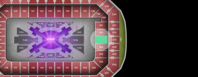 Seat view from Lower