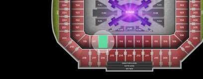 Seat view from Lower