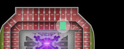 Seat view from Lower