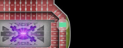 Seat view from Upper