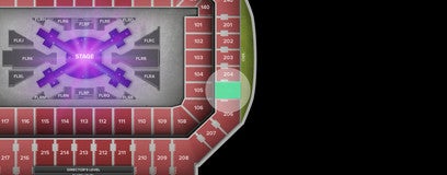 Seat view from Upper