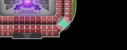 Seat view from Upper