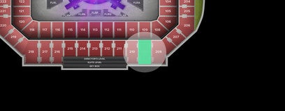 Seat view from Upper