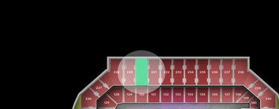 Seat view from Upper