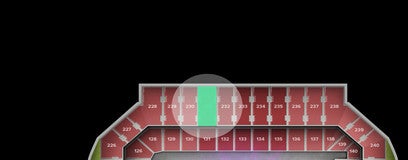 Seat view from Upper