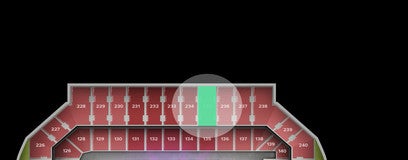 Seat view from Upper