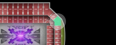 Seat view from Upper