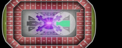 Seat view from Floor