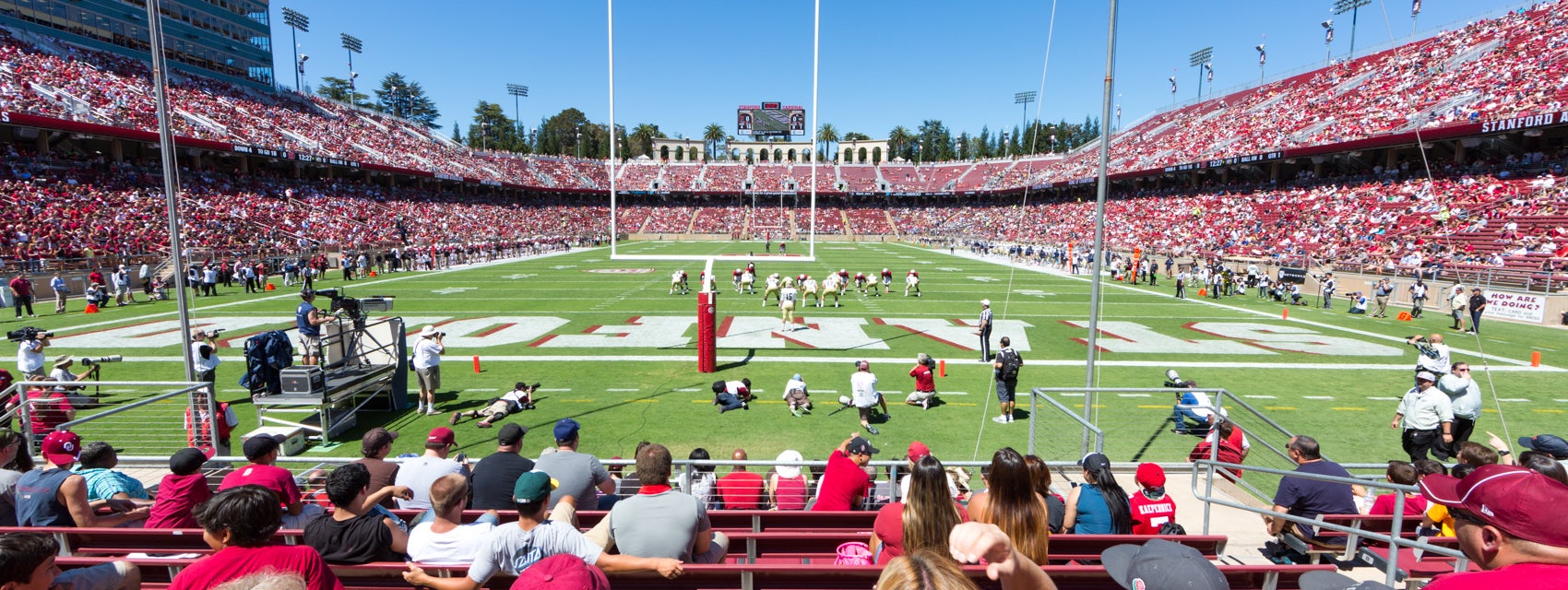 Seat view from Lower End Zone