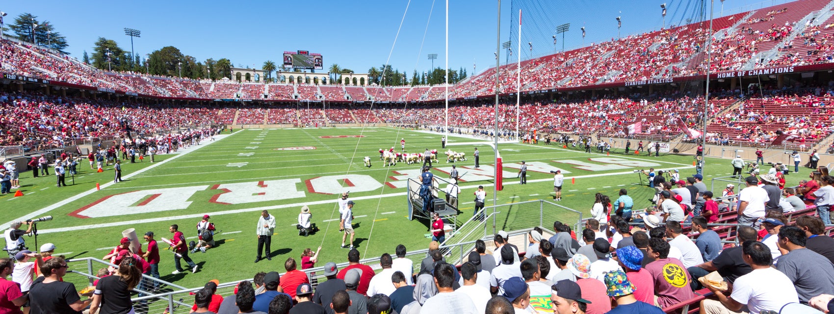 Seat view from Lower End Zone
