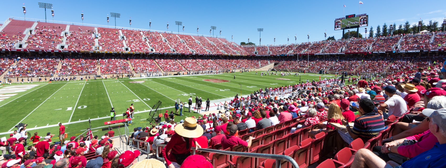 Seat view from Lower Sideline